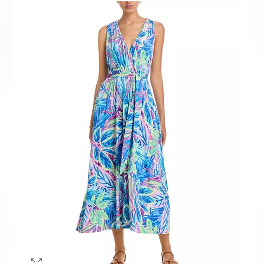 Tommy Bahama Frond Grove Sleeveless Maxi Dress